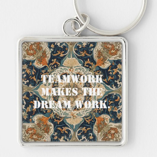 Kerstmis Bulk Cadeaus voor collega's Perzische Teg Sleutelhanger (Voorkant)