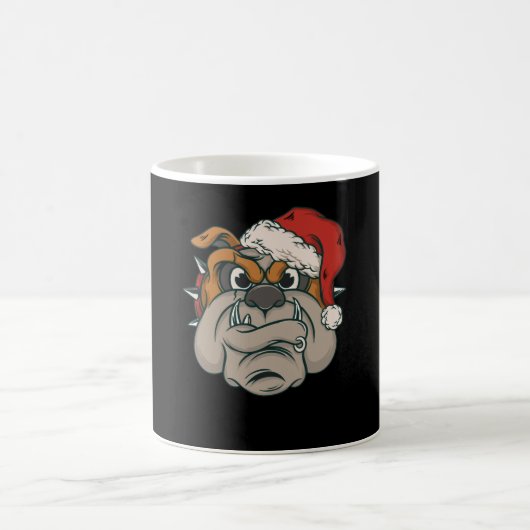 Kerstmis Bulldog Koffiemok (Center)