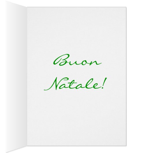 Kerstmis Buon Natale Red Kerstster II (Binnen (Rechts))