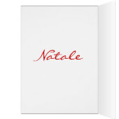 Kerstmis Buon Natale Red Kerstster III (Binnen (Links))