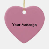 Kerstmis, Burrito Waving Hallo Santa Hat Holiday Keramisch Ornament (Achterkant)