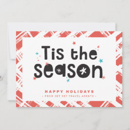 KERSTMIS BUSINESS BEDANKT fun is het seizoen citaa Kaart