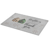 Kerstmis Buur Geschenk van Dank Snijplank (Hoek)