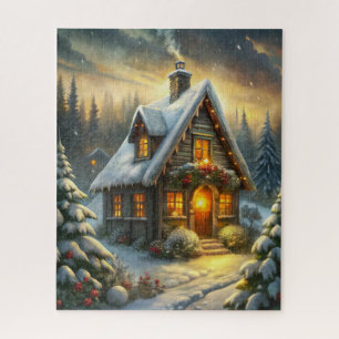 Kerstmis Cabine Puzzel