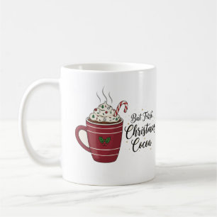 Kerstmis Cacao Heet Chocolade Vakantie Design Koffiemok