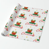Kerstmis Cadeaobox Inpakpapier (Uitgerold)