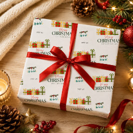 Kerstmis Cadeau dozen Vakantieverpakkings papier