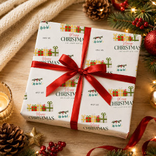 Kerstmis Cadeau dozen Vakantieverpakkings papier