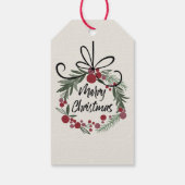 Kerstmis Cadeaulabel (Achterkant)