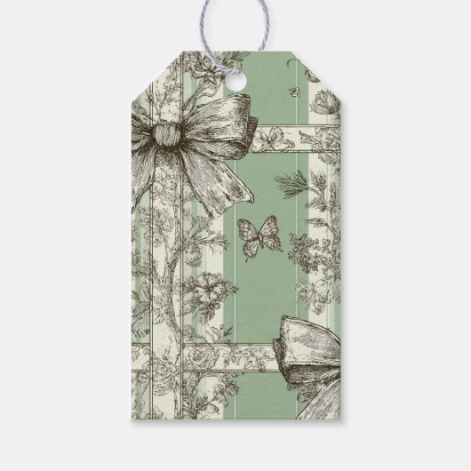 Kerstmis Cadeaulabel (Voorkant)