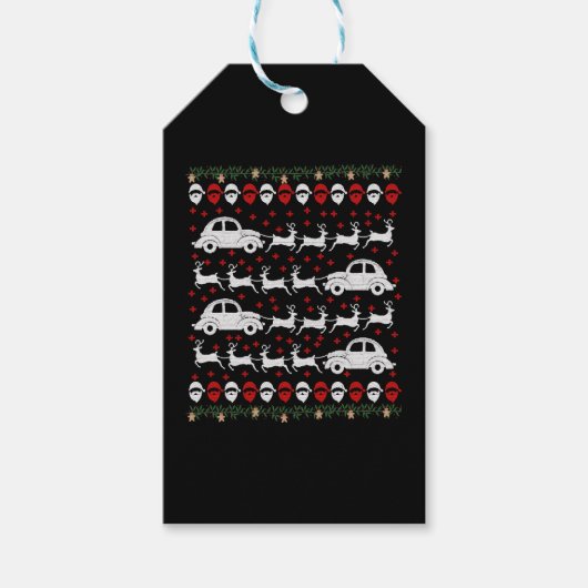 Kerstmis Cadeaulabel (Voorkant)