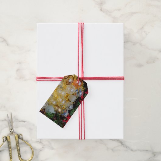 Kerstmis Cadeaulabel (Met Touw)