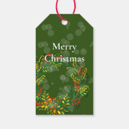 Kerstmis Cadeaulabel