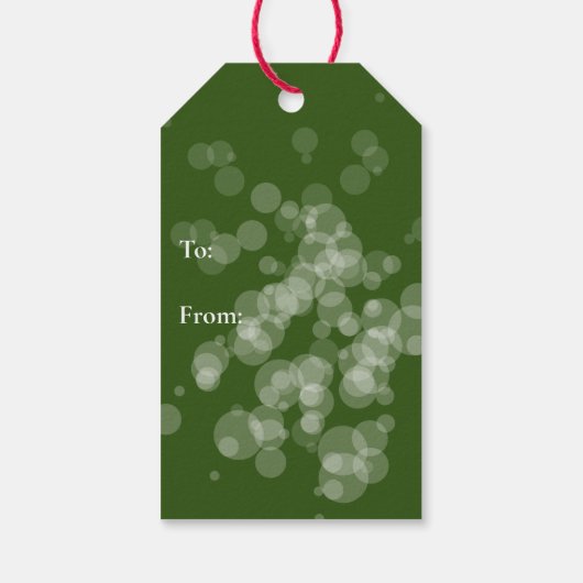 Kerstmis Cadeaulabel (Achterkant)