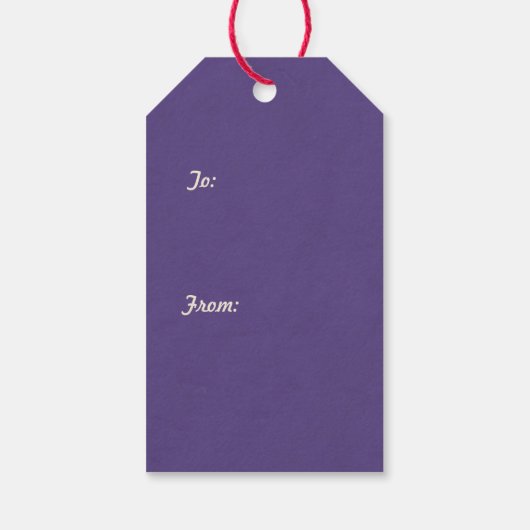 Kerstmis Cadeaulabel (Achterkant)