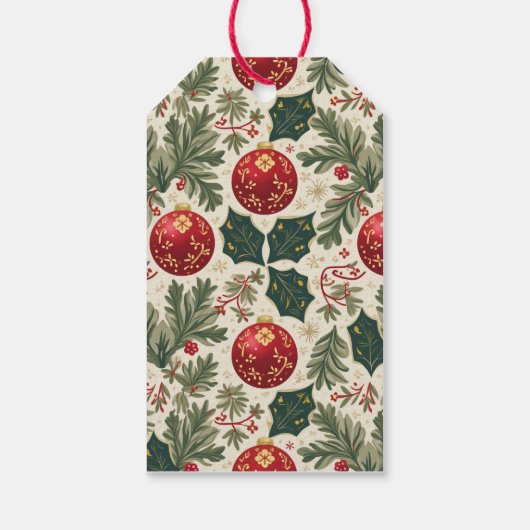 kerstmis cadeaulabel (Achterkant)