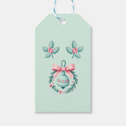 Kerstmis Cadeaulabel (Voorkant)