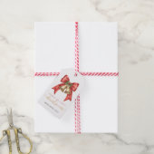 Kerstmis Cadeaulabel (Met Touw)
