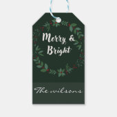 Kerstmis Cadeaulabel (Voorkant)