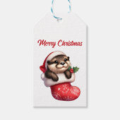 Kerstmis Cadeaulabel (Voorkant)