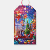 Kerstmis Cadeaulabel (Voorkant)