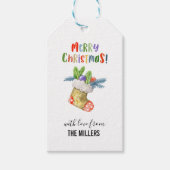 Kerstmis Cadeaulabel (Voorkant)