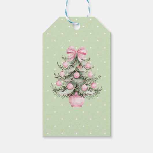 Kerstmis Cadeaulabel (Voorkant)