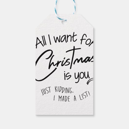 Kerstmis Cadeaulabel (Achterkant)