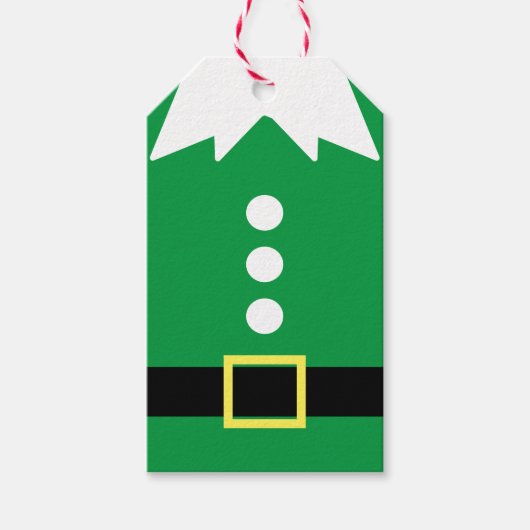 Kerstmis Cadeaulabel (Voorkant)