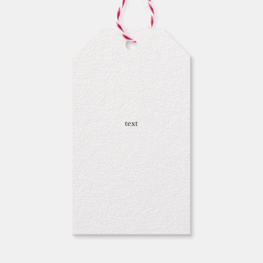 Kerstmis Cadeaulabel (Achterkant)