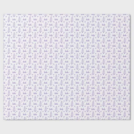 Kerstmis Cadeaupapier (Vlak)