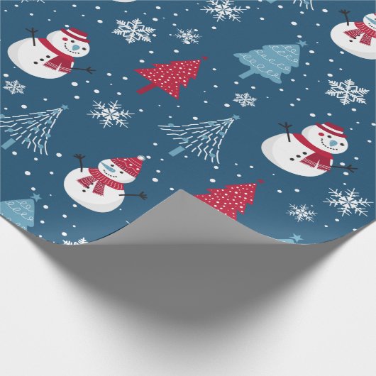 Kerstmis Cadeaupapier (Hoek)