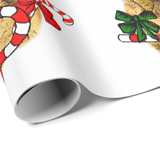 Kerstmis Cadeaupapier (Rol Hoek)