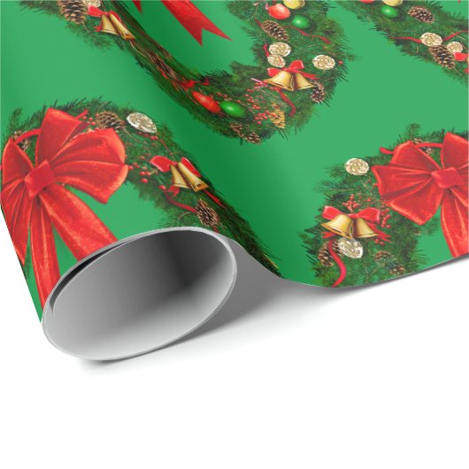 Kerstmis Cadeaupapier (Rol Hoek)