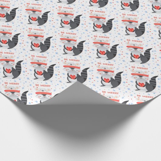 Kerstmis Cadeaupapier (Hoek)