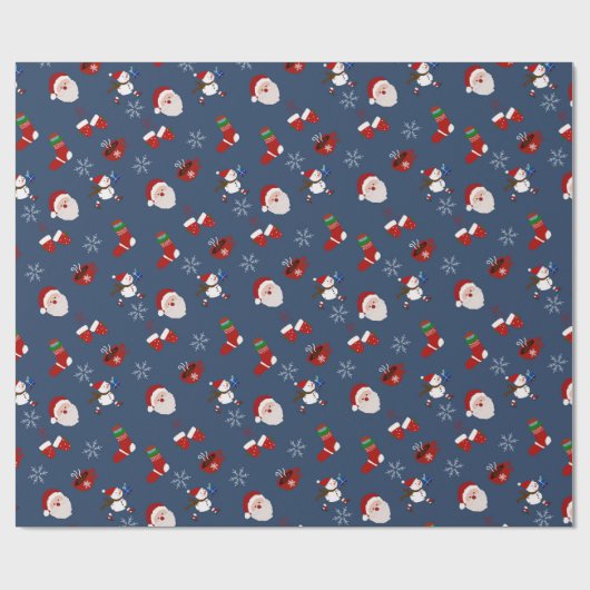 Kerstmis Cadeaupapier (Vlak)