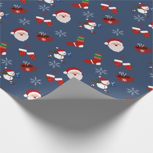 Kerstmis Cadeaupapier (Hoek)