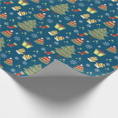 Kerstmis Cadeaupapier (Hoek)