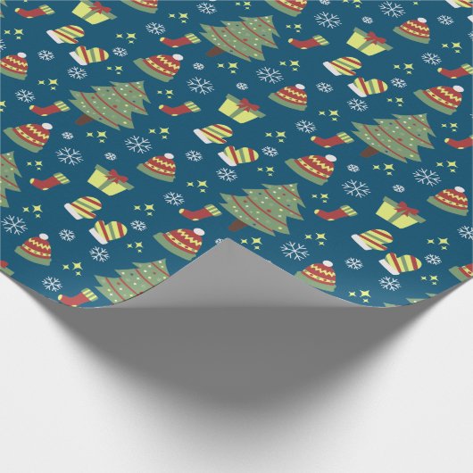 Kerstmis Cadeaupapier (Hoek)