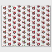 Kerstmis cadeaupapier (Vlak)