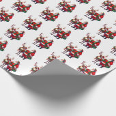 Kerstmis cadeaupapier (Hoek)