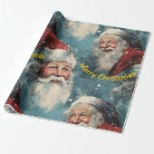 Kerstmis Cadeaupapier (Uitgerold)