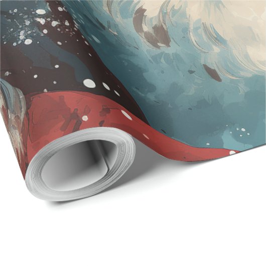 Kerstmis Cadeaupapier (Rol Hoek)