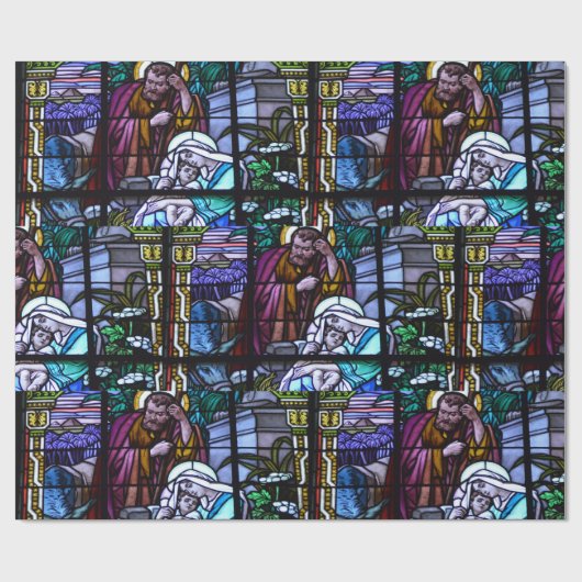 Kerstmis Cadeaupapier (Vlak)