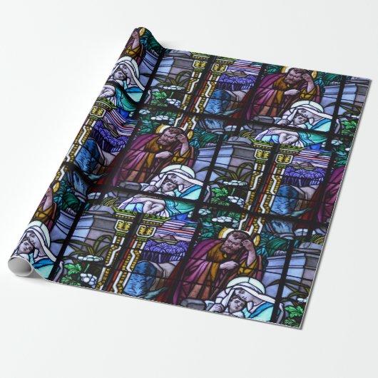 Kerstmis Cadeaupapier (Uitgerold)