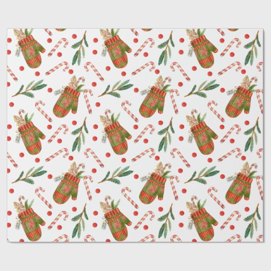 Kerstmis Cadeaupapier (Vlak)