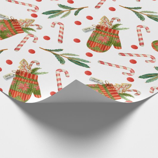 Kerstmis Cadeaupapier (Hoek)