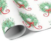 Kerstmis Cadeaupapier (Rol Hoek)