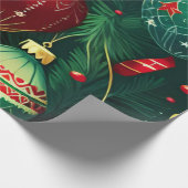 Kerstmis Cadeaupapier (Hoek)