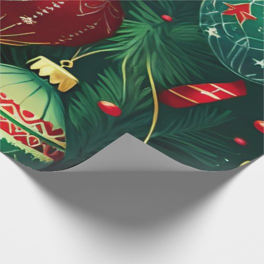 Kerstmis Cadeaupapier (Hoek)